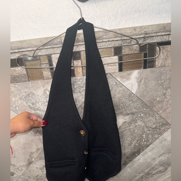 Reformation Romy Halter Sweater Vest - Picture 4 of 9